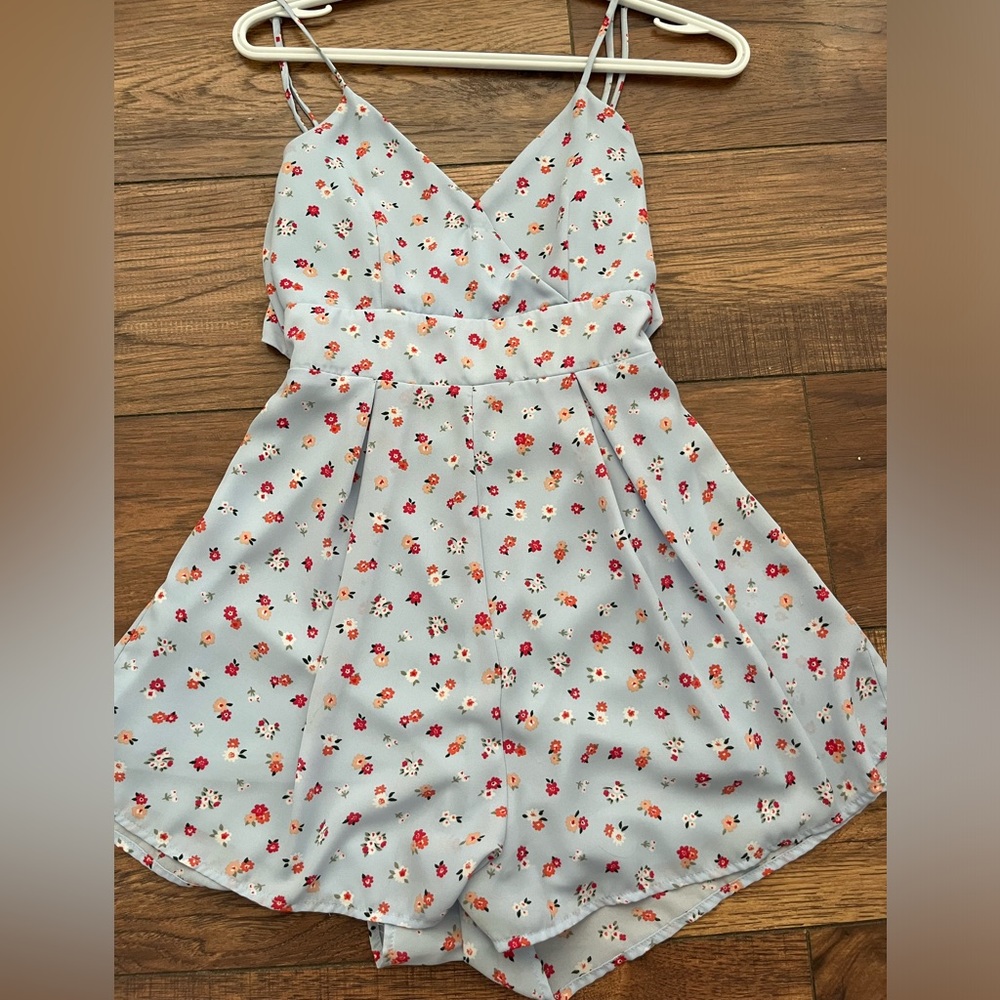 Altar’d State Floral Romper